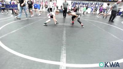 80 lbs Quarterfinal - Nathan Cruz, Scrap Yard Training vs Logan Cosby, Skiatook Youth Wrestling