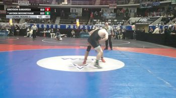 7A 175 lbs Cons. Round 2 - Greyson Samargia, Bob Jones vs Jayden Mooneyham, Hoover