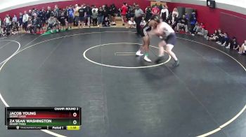 215 lbs Champ. Round 2 - Za`Sean Washington, Desert Pines vs Jacob Young, Desert Oasis