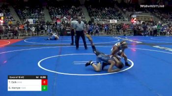 88 lbs Consolation - Talon Delk, Sperry WC vs Steven Hampe, Thoroughbred Wrestling Academy