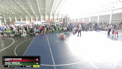 55 lbs Champ. Round 1 - Moxey Neibaur, East Idaho Elite Wrestling vs Landon Paulson, Defiant