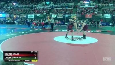 Cons. Round 1 - Hunter Walsh, Roundup HS vs Josiah Gonzalez, Three Forks