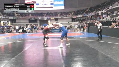 1A-4A 215 Semifinal - Zachary Hooks, Weaver vs Noah Breeland, Bayside Academy
