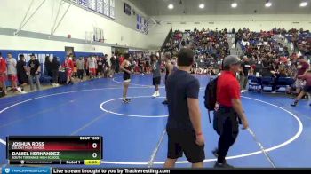 138 lbs Champ. Round 3 - Joshua Ross, Colony High School vs Daniel Hernandez, South Torrance High School