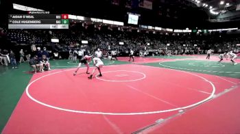 159 lbs Cons. Round 4 - Cole Hugenberg, MASA vs Aidan O`Neal, MEC3