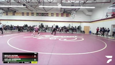 180 lbs Semifinal - Kaylah Harrison, Santa Rosa College vs Heyley Huynh, Mt. San Antonio College