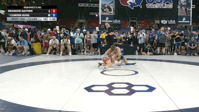 113 lbs Champ. Rd Of 64 - Brandon Gaither, Illinois vs Camden Rugg, Wisconsin