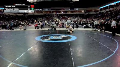 4A 121 lbs Cons. Semi - Ethan Vigil, Aztec vs Braelyn Urban, Ruidoso