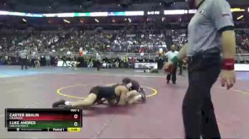 Champ. Round 1 - Luke Andres, Lincoln Pius X vs Carter Braun, Columbus