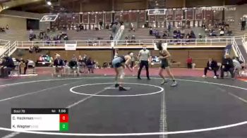 132 lbs Semifinal - Conner Heckman, Midd-West vs Kaiden Wagner, Lewisburg