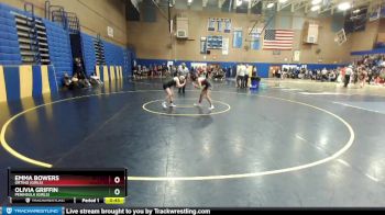 100lbs Cons. Round 7 - Emma Bowers, Orting (Girls) vs Olivia Griffin, Peninsula (Girls)