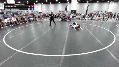 144 lbs Oscar Doces, Oregon vs Collin McDowell, Wisconsin Red