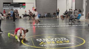 103 lbs Rr Rnd 4 - Michael Nicosia, Mat Assassins Gold - BHSE vs Kevin Kirk, Ground Up USA Titans - BHSE