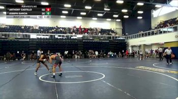 125 lbs Quarterfinal - Joseph Garcia, Santa Ana College vs Anthony Castillo, Fresno City College