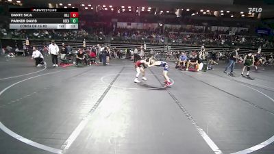 80 lbs Consi Of 16 #2 - Dante Sica, Hillsborough vs Parker Davis, Ocean
