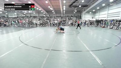126 lbs Quarterfinal - Elizabeth Donovan, NH vs Chloe Ross, RI