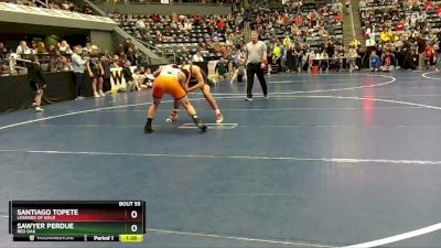 180 lbs Quarterfinal - Santiago Topete, Legends Of Gold vs Sawyer Perdue, Red Oak