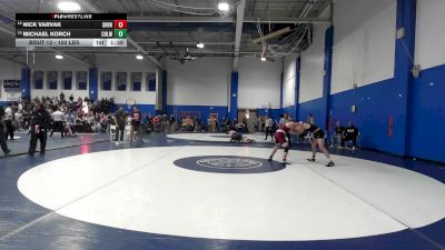 150 lbs Round Of 32 - Nick Varvak, Sharon vs Michael Korch, Chelmsford