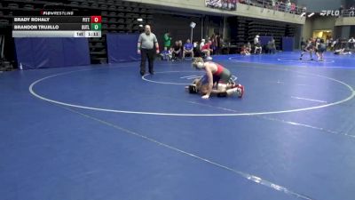 120 lbs Round Of 16 - Brady Rohaly, Pittsburgh vs Brandon Trujillo, Butler
