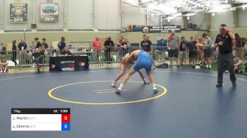 71 kg Consi Of 16 #2 - Joseph Martin, Dethrone vs Jared Simma, Kansas Training Center