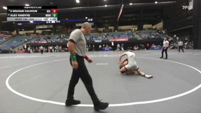 174 lbs Cons. Round 1 - Alex Vandyke, Morningside vs 8 Graham Calhoun, Southeastern