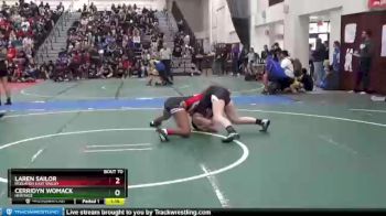 131 lbs Champ. Round 1 - Laren Sailor, Redlands East Valley vs Cerridyn Womack, Heritage