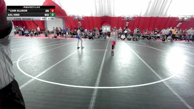 14U Boys - 84 lbs Cons. Round 3 - Liam Allison, Askren Wrestling Academy vs Axl Kind, Wisconsin