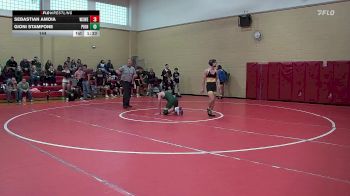 144 lbs Day 1 (round 3) - Sebastian Amoia, West Seneca W/E vs Gioni Stampone, Pioneer