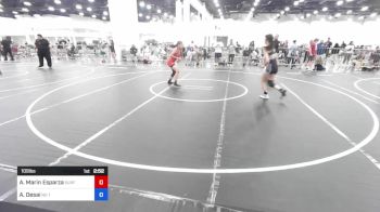 109 lbs Consi Of 4 - Alyssa Marin Esparza, Surfside X vs Austin Desai, No Team