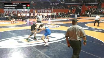 3A 190 lbs Quarterfinal - Lucas Nance, Palatine (Fremd) vs Colton Zvonar, Frankfort (Lincoln-Way East)