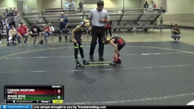 50 lbs Round 1 (6 Team) - Ryker Ross, Get Hammered vs Carson Radford, NBWC