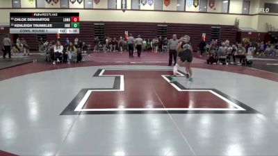 140 lbs Cons. Round 1 - Chloe Denhartog, Louisa-Muscatine vs Kenleigh Trumblee, Independence