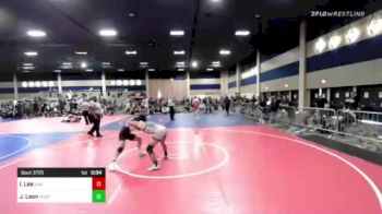 152 lbs Consi Of 16 #1 - Isaiah Lee, San Ramon Valley HS vs Jacob Leon, Northview