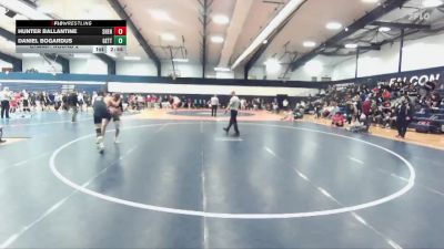 157 lbs Champ. Round 2 - Hunter Ballantine, Shenandoah vs Daniel Bogardus, Gettysburg