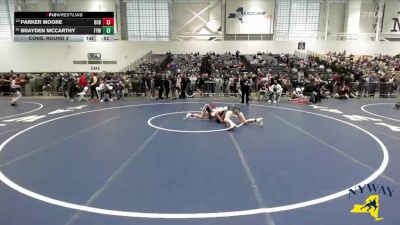 145 lbs Cons. Round 2 - Brayden McCarthy, Falconer Youth Wrestling vs Parker Moore, Purple Eagles Wrestling Academy