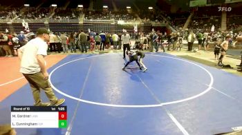 69 lbs Round Of 16 - Macyn Gardner, Legends Of Gold vs Lyam Cunningham, Top Of The Rock WC