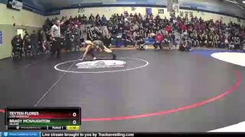 138 lbs Champ. Round 1 - Teyten Flores, Lake Roosevelt vs Brady Mcnaughton, Selkirk