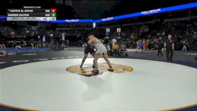 285 lbs Round Of 64 - Justice El Sayad, Temecula Valley (SS) vs Darren Dalton, Casa Roble (SJ)