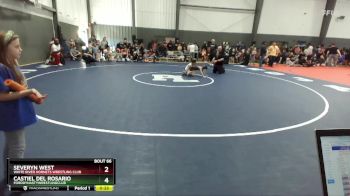 53 lbs Cons. Semi - Severyn West, White River Hornets Wrestling Club vs Castiel Del Rosario, FordDynastyWrestlingClub