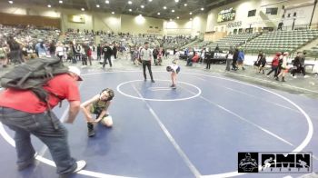 89 lbs Consi Of 8 #2 - Orion Sharp, Orland WC vs Bradly Humphrey, Small Town WC