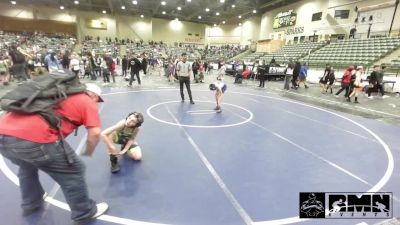 89 lbs Consi Of 8 #2 - Orion Sharp, Orland WC vs Bradly Humphrey, Small Town WC