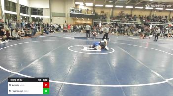 182 lbs Round Of 32 - Davin Alarie, Woonsocket vs Mike Williams, Salem