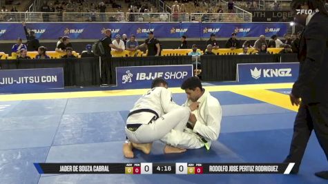 Rodolfo Jose Pertuz Rodriguez vs Jader De Souza Cabral 2026 Pan Jiu Jitsu IBJJF Championship