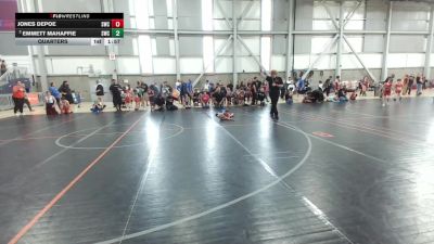 49 lbs Quarters - Jones Depoe, Shelton Wrestling Club vs Emmett Mahaffie, Steelclaw Wrestling Club