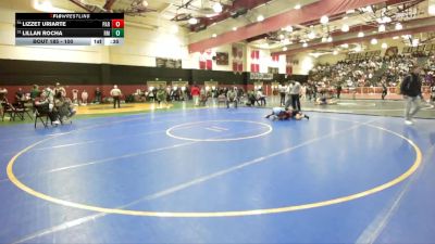 100 lbs Cons. Round 2 - Lillan Rocha, Rancho Mirage vs Lizzet Uriarte, Paramount