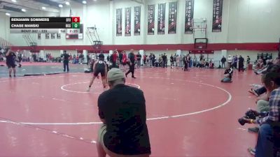 125 lbs Cons. Round 4 - Chase Manski, Umpqua Community College vs Benjamin Sommers, Simon Fraser (B.C.)
