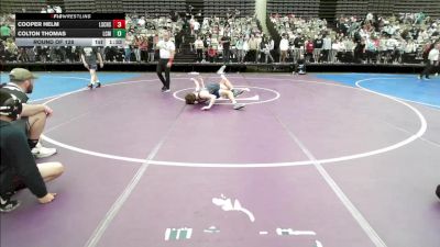 122-H lbs Round Of 128 - Cooper Helm, La Salle College HS vs Colton Thomas, Lower Cape May