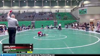 106 lbs Quarters & 1st Wb (16 Team) - Carson Miller, Harrison vs Jaiden Joseph, North Cobb