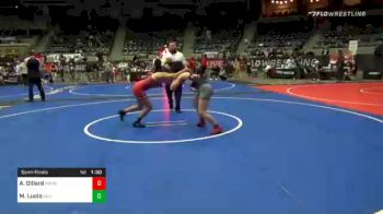 132 lbs Semifinal - Alicen Dillard, Pomona Elite vs Morgan Lucio, Valiant College Prep