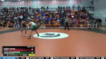 152 lbs Cons. Round 3 - Ryan Schlarmann, Beckman Catholic vs David Karam, Solon